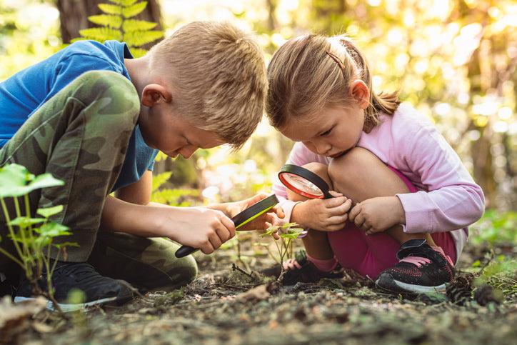 Child enjoying outdoor play