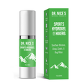 Dr. Nice's natural anti-chafe and blister relief hydrogel for hikers