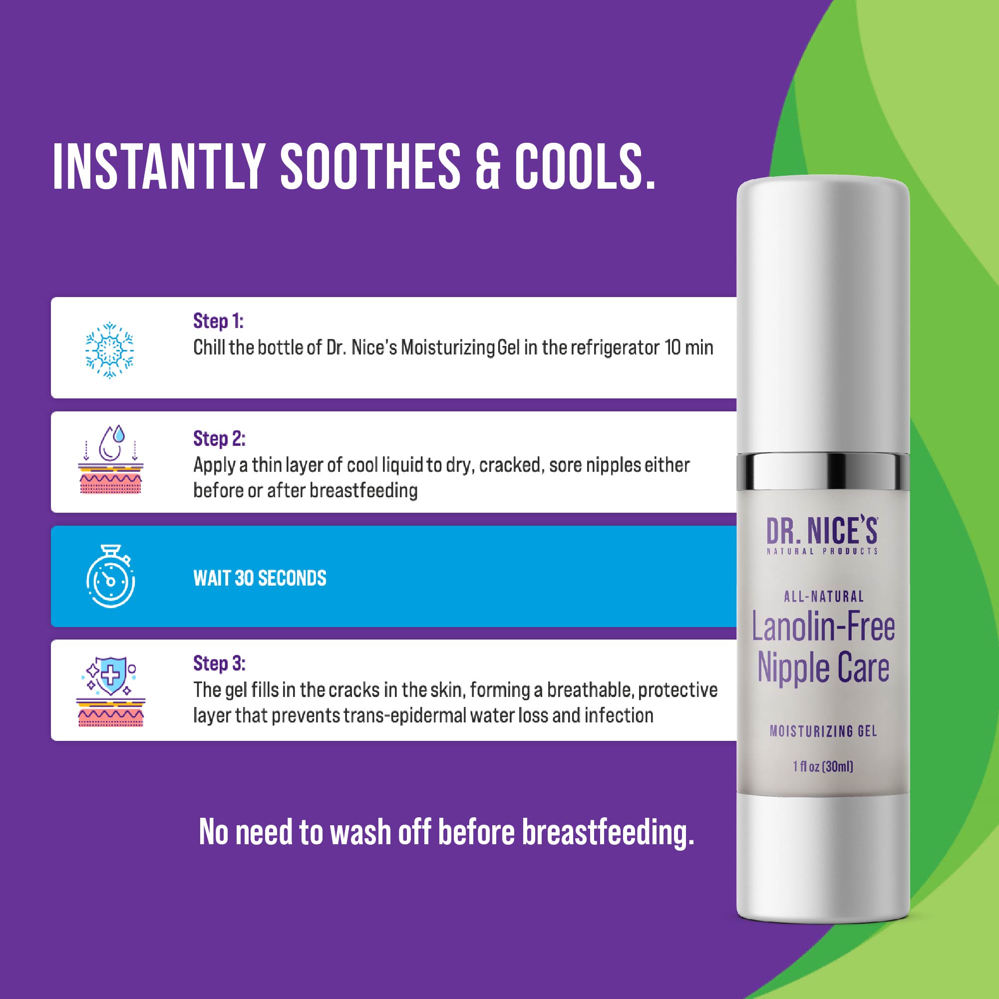 Vegan Nipple Cream for Breastfeeding Moms – Lanolin-Free | Dr